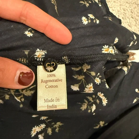 Christy Dawn Mischa Dress in Black and Cream - Picture 4 of 7